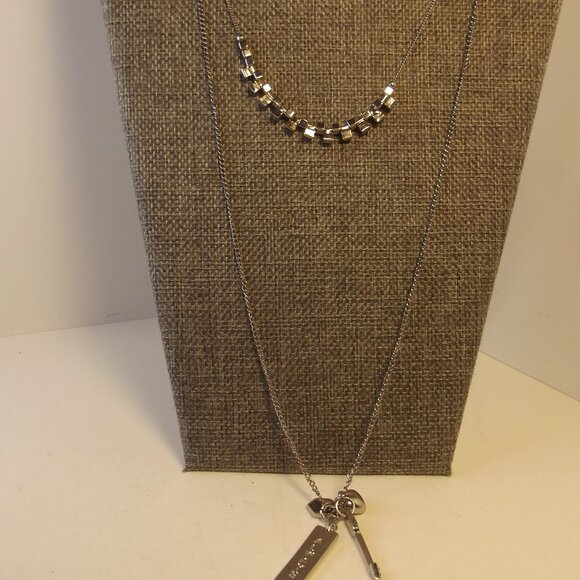 Charming Charlie Double Strand Necklace - Picture 1 of 6